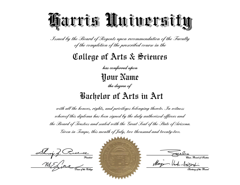 Fake College & University Diplomas