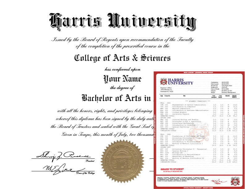 Fake College & University Diploma and Transcript Design 2a FAKE-COLLEGE-UNIVERSITY-DIPLOMA-TRANSCRIPT-2a