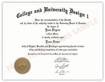 Fake College & University Diplomas