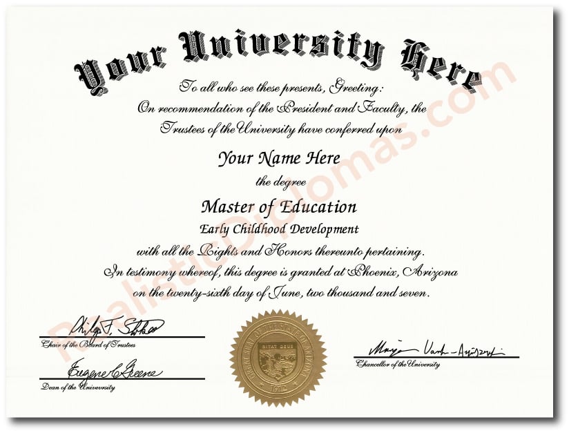 Fake College & University Diplomas - Realistic Diplomas